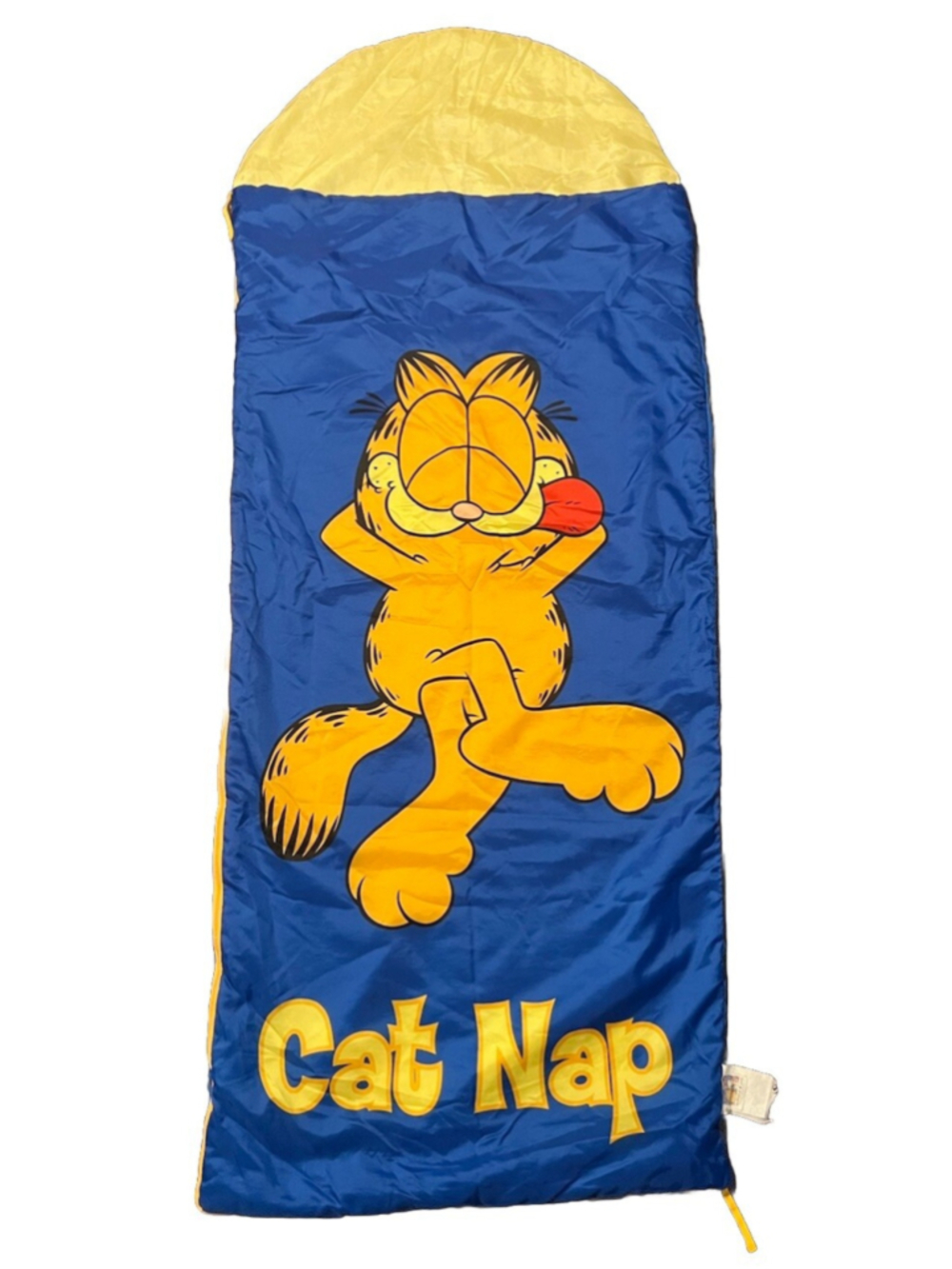 Garfield Vintage 1978 Cat Nap Child Sleeping Bag / Garfield Sleeping Bag